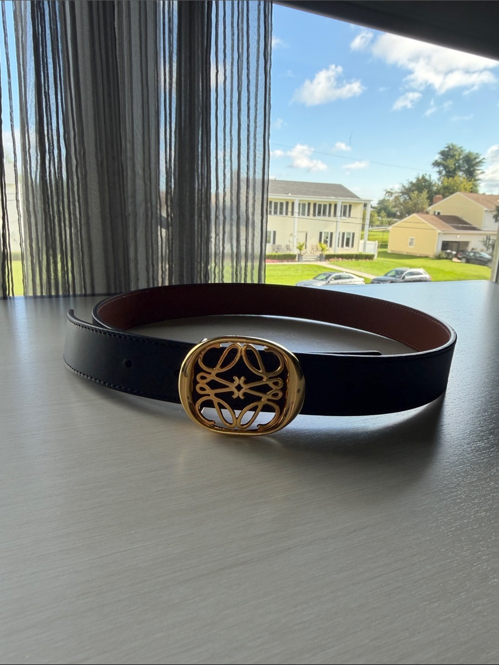 Reversible Women’s Loewe Belt - Picture 3 of 3